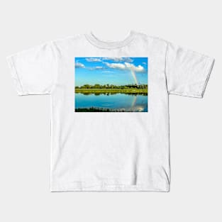 Rainbow Refection Kids T-Shirt